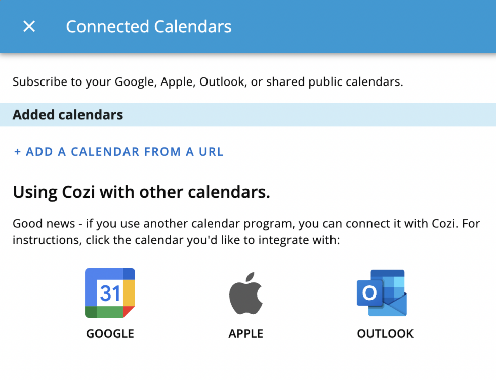 How to add School Calendar to Cozi Cozi Family Organizer